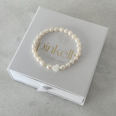 Bransoletka Pearls Heart