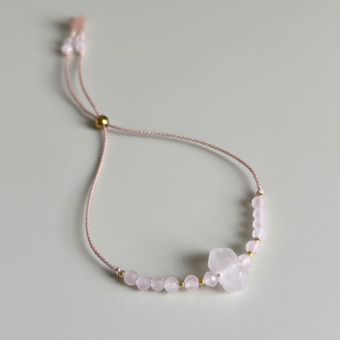 Bransoletka Quartz Rose